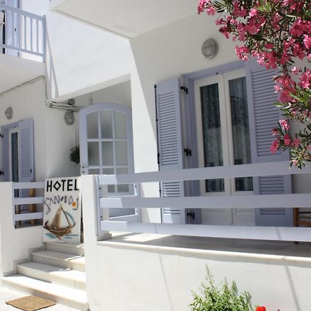 Hotel Sanoudos Naxos City Exterior foto