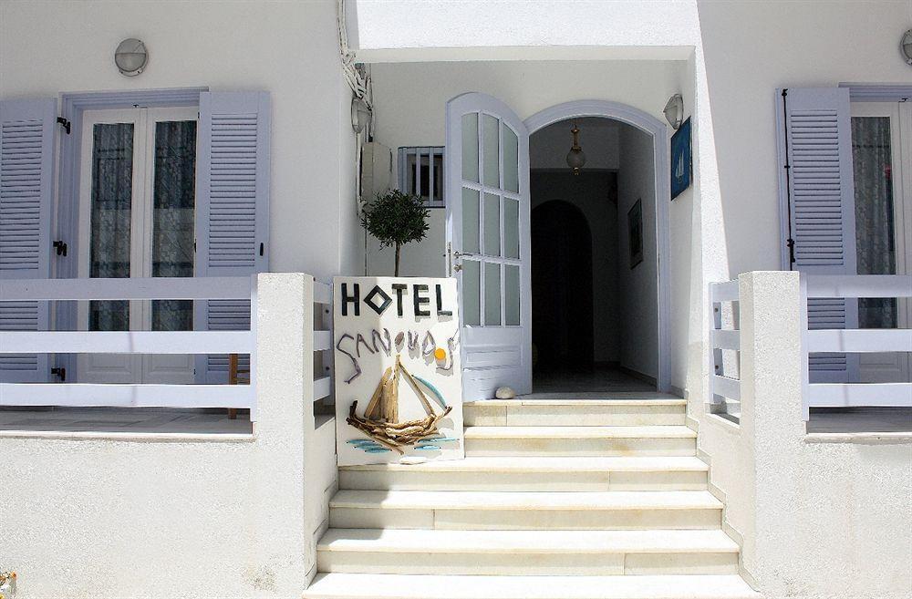 Hotel Sanoudos Naxos City Exterior foto